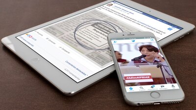 Las candidatas hicieron ruido vía redes sociales