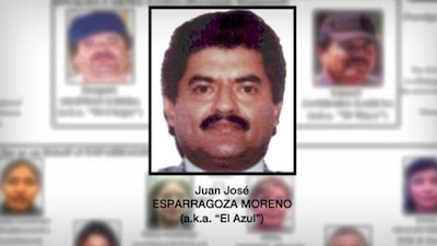 El día de su aprehensión se le aseguraron 26 kilos de metanfetaminas, armas y 2.7 millones de pesos.