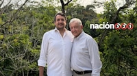 “Soy hijo de quienes aman y lucharon por el pueblo”: ‘Andy López’ presume foto con AMLO