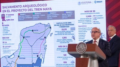 El patrimonio está siendo cuidado, estudiado, resguardado y puesto en valor, según el INAH