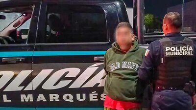 El sujeto fue denunciado por sus vecinos, al percatarse de la agresión al perrito