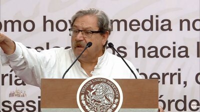 Paco Ignacio Taibo II, director del Fondo de Cultura Económica