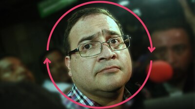El exgobernador de Veracruz maltratado y victima de acoso por parte de custodios guatelmatecos