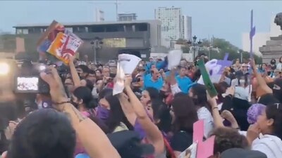 Los colectivos exigieron justicia por los casos de Debanhi y Yolanda