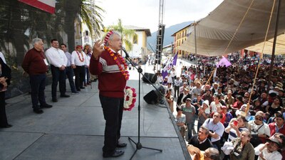 De gira por Puebla, Andrés Manuel López Obrador dijo que si llega a la Presidencia habrá justicia en el caso Odebrecht