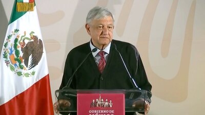 El presidente AMLO visitó esa ciudad fronteriza este domingo