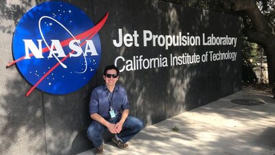 Este joven colaboró en Estados Unidos con la NASA