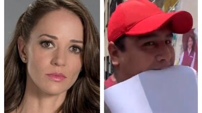 Un brigadista de Morena la golpeo.