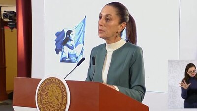 La mandataria mexicana esperó que también se pueda implementar una reforma para las 40 horas laborales
