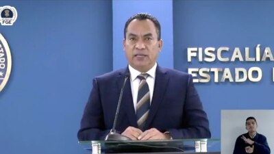 El fiscal señaló que al lugar se trasladó la dependencia con apoyo de la Defensa Nacional, a policía estatal y Guardia Nacional.