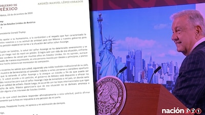 AMLO salió al paso en dos ocasiones para ayudar a la liberación de Assange