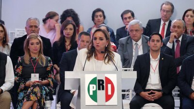 Para Claudia Ruiz Massieu, el PRI tiene oportunidad de recuperar la Presidencia en 2024