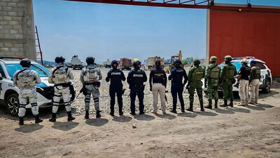 El hallazgo lo hicieron entre la SSP estatal, la Procuraduría General, Sedena y la Guardia Nacional