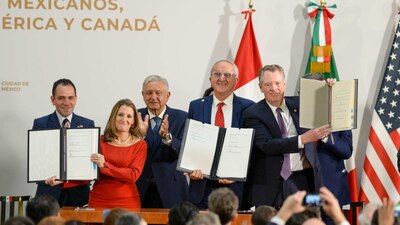 La semana pasada los representantes de cada país firmaron el protocolo modificatorio del Tratado