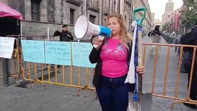 La activista llegó el pasado 18 de marzo a la CDMX