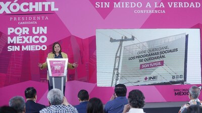 La senadora deberá pagar la cantidad de 21 mil 714 pesos