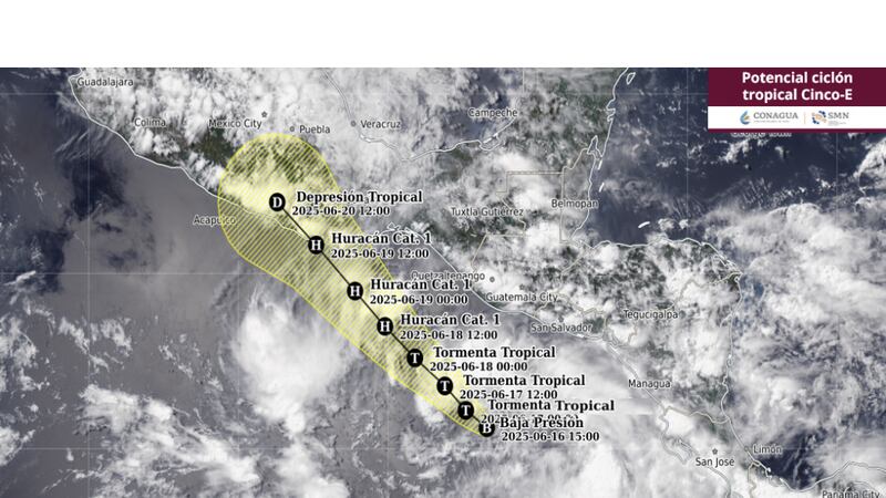 Tormenta Tropical ‘Erick’: autoridades prevén que se convierta en Huracán y esta es será su trayectoria