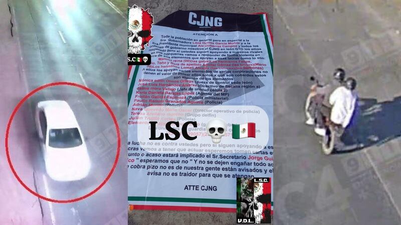 Caen 4 por poner narcomantas a nombre del CJNG en Guanajuato