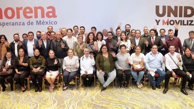 Delgado explicó que serán un hombre y una mujer los candidatos; Edomex definirá primero
