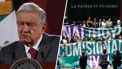 El presidente exhortó a los senadores a que acampen