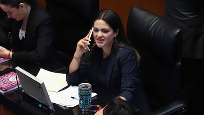 Con siete meses de gestación, la legisladora abandona su lugar en la Cámara de Senadores para pasar en casa las últimas semanas de su embarazo