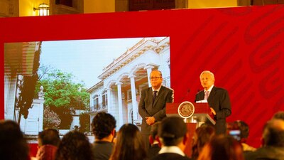 La casa del empresario está ubicada en Lomas de Chapultepec