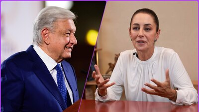 Será el lunes cuando se reúnan AMLO y Sheinbaum