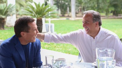 José Antonio Meade se reunió este jueves con el excampeón de boxeo