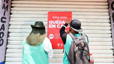 Las autoridades federales y de la CDMX pidieron a los 'chilangos' a quedarse en casa