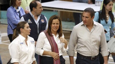 Margarita Zavala y Rafael Moreno Valle forman parte de la Comisión Permanente del PAN... y son presidenciables