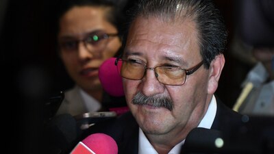 CIUDAD DE MÉXICO, 03MARZO2026.- Reginaldo Sandoval, diputado y coordinador del PT, ofreció palabras a los medios de comunicación durante la sesión ordinaria de la Cámara de Diputados en la que se presentó una ronda de iniciativas por parte de los grupos parlamentarios.
FOTO: MARIO JASSO/CUARTOSCURO.COM