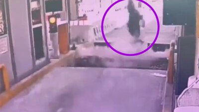 El accidente ocurrió en la zona de peaje de la alcaldía Tlalpan