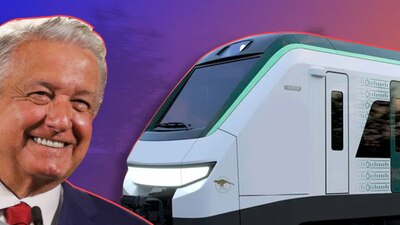 El presidente anhela reactivar el sistema ferroviario del país
