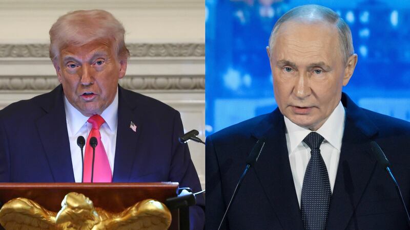 Mientras intenta ponerle fin a la guerra, Trump expresa su enojo con Putin y Zelensky