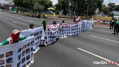 Madres buscadoras cierran Tlalpan
