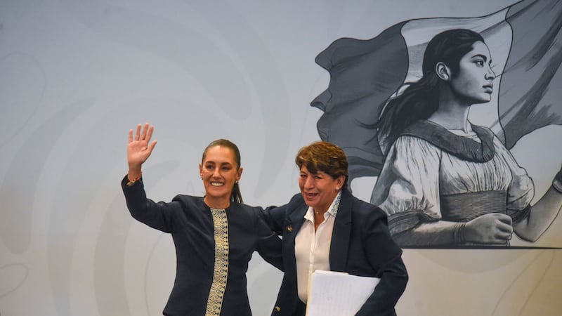“Ella no se marea”: Sheinbaum destaca trabajo de Delfina Gómez al frente del Edomex