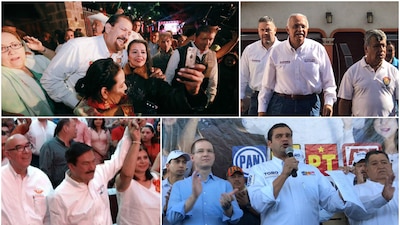 Solo en una ocasión un partido diferente al PRI ha gobernado al estado de Nayarit