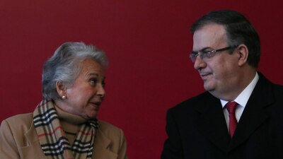 Sánchez Cordero y Ebrard defendieron el actuar de la GN ante los migrantes