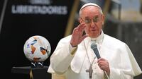 Anuncian homenajes múltiples al Papa Francisco en todos los partidos de la Conmebol
