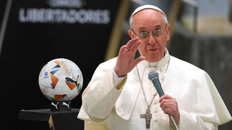 Anuncian homenajes múltiples al Papa Francisco en todos los partidos de la Conmebol