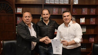 Los 3 líderes acordaron que Taboada sea el precandidato único