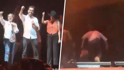 El candidato acudió al hospital