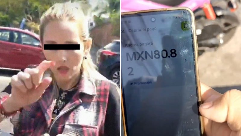 VIDEO: Surge #Lady10Pesos por negarse a pagar completo el envío de Uber Eats