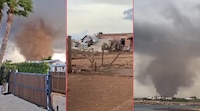 VIDEO: Tornado azota Sicilia, Italia, deja heridos, graves destrozos y evacuaciones