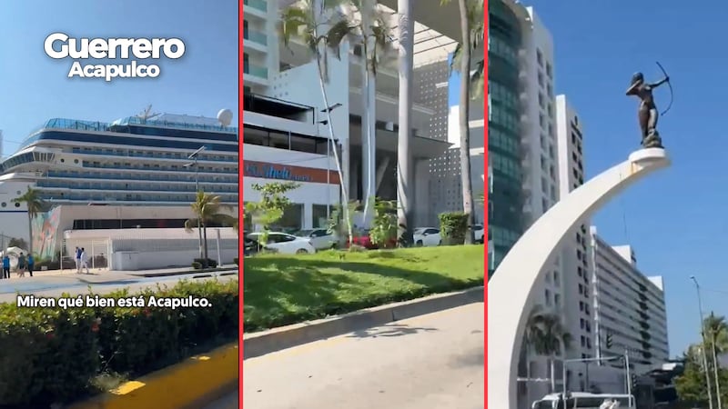 Sheinbaum reaparece en sus vacaciones desde Acapulco