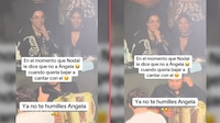 Video viral muestra aparente rechazo de Christian Nodal hacia Ángela Aguilar durante concierto