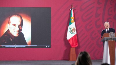 El presidente aseguró que ponía la canción para que la mañanera no fuera aburrida.