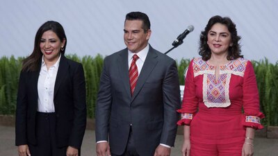 Lorena Piñón, Alejandro Moreno e Ivonne Ortega buscan ser dirigentes del PRI
