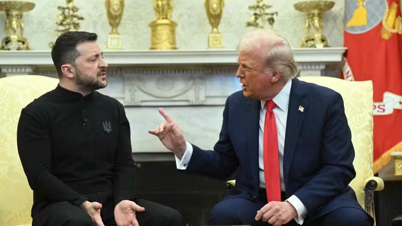 “Zelensky no está listo para la paz”, dice Trump tras fallido encuentro en la Casa Blanca