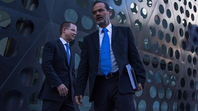 Ricardo Anaya (izq.) y Gustavo Madero no han tenido buena relación dentro del partido